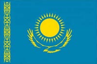 ЛКазахстан флаг